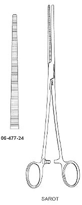 Sarot Forcep, Straight